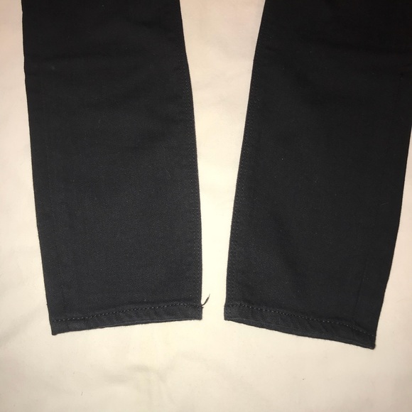 EXPRESS Distressed Black Skinny Jeans - Picture 3 of 6